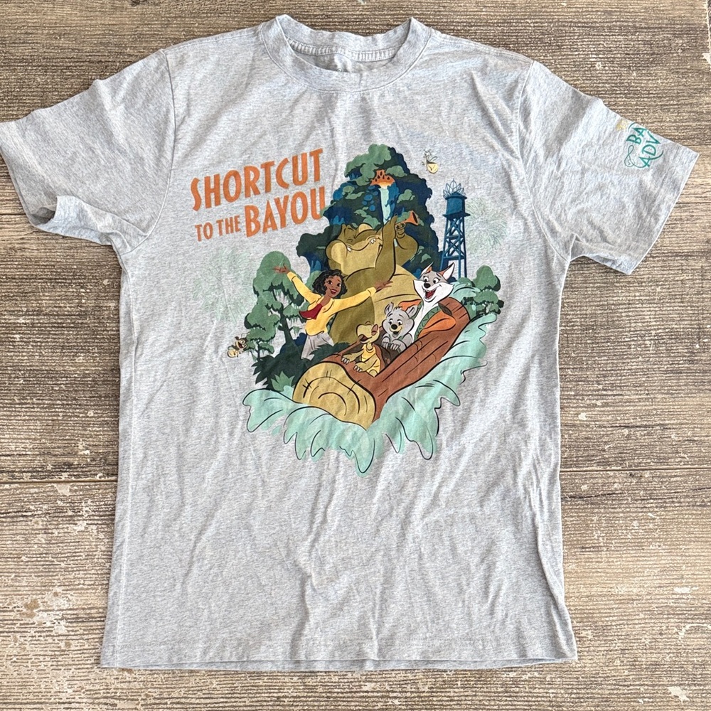 Disney Magic Kingdom Tiana’s Bayou Adventure graphic t-shirt